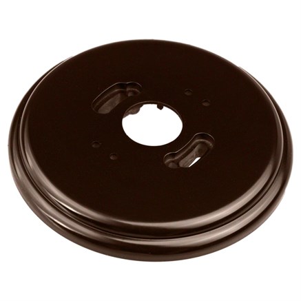 Подставка 1-местная круглая, D95 H10, пластик, коричневый, Jantera, JAD.2ON1.PG02 - фото 110463
