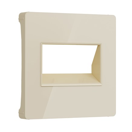 Накладка для двойной розетки Еthernet RJ-45 (айвори акрил), Werkel, W1191143 - фото 111144