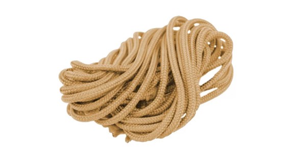 Шнур из полиэфирной нити для крепления витого провода на изоляторах, цвет - карамель GE70005-34 - фото 111202