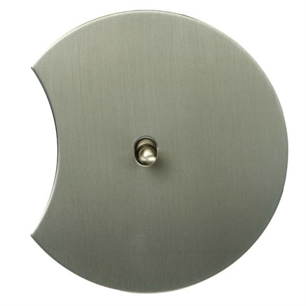 Выключатель звонкового типа, никель, Salvador, EU010201A04 - фото 111548