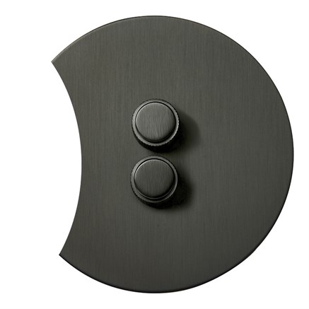 Двойной диммер, антрацит, Salvador, EU020210 - фото 111563