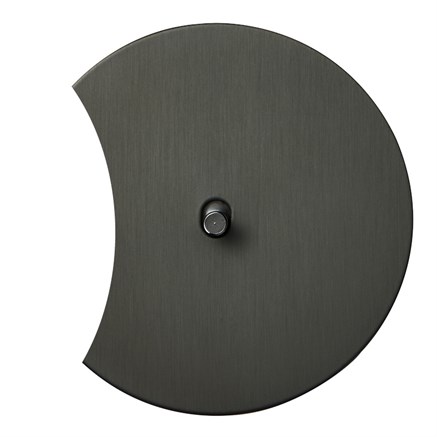 1 клавишный выключатель проходной, антрацит, Salvador, EU020202B01 - фото 111569