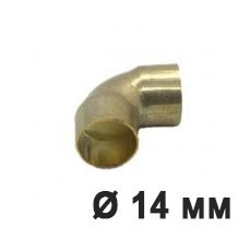 Уголок для труб D14, Латунь, Villaris-Loft GBQ 3081514 - фото 111695