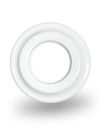 Рамка 1-местная керамическая белая для скрытой установки, Edisel Presto, 3596683010 - фото 111812