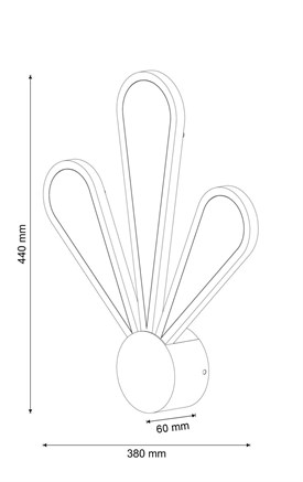 Бра Lucia Tucci Miracoli W200.3 LED - фото 37265