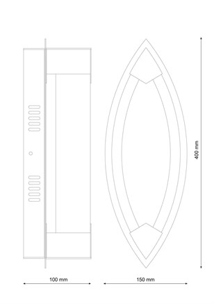 Бра Lucia Tucci MODENA W172.1 Large LED400 - фото 37268