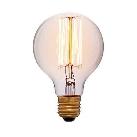 Лампа тонированная G80 F2 60Вт, Sun-lumen 052-207a
