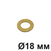 Декоративная накладка для трубы D18,Золотой, Villaris-Loft