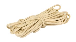 Шнур из полиэфирной нити для крепления витого провода на изоляторах, цвет - бежевый GE70005-15