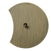 1 клавишный выключатель проходной, бронза, Salvador, EU030203A01