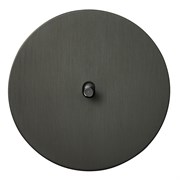 Выключатель 1-тумблерный перекрестный, антрацит, Salvador, EU020102B03