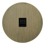 Компьютерная розетка RJ45, бронза, Salvador, EU030106