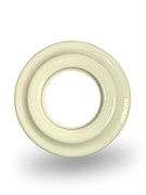 Рамка 1-местная керамическая слоновая кость для скрытой установки, Edisel Presto, 3596439718