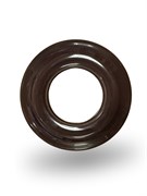 Рамка 1-местная керамическая коричневая для скрытой установки, Edisel Presto, 3596702309