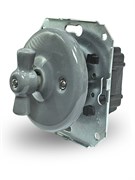 Выключатель 2кл.керамический встраиваемый серый, Edisel Presto, 3618408453