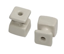 Изолятор керамический "КРОМ" (белый), Interior Electric, ИК-К-02