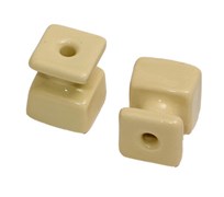 Изолятор керамический "КРОМ" (слоновая кость), Interior Electric, ИК-К-03