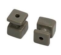 Изолятор керамический "КРОМ" (серый), Interior Electric, ИК-К-05