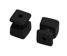 Изолятор керамический "КРОМ" (чёрный), Interior Electric, ИК-К-08