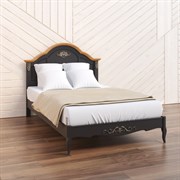 Кровать с жесткой спинкой 120*200 W202BL, Алетан