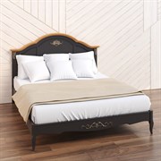 Кровать с жесткой спинкой 160*200 W206BL, Алетан