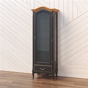 Витрина стеклянная R с зеркалом W601/1BL, Алетан
