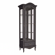 Витрина стеклянная L с зеркалом В602/1BL, Алетан