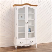 Сервант стеклянный с зеркалом W603/1, Алетан