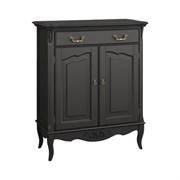Комод 1 ящик +2 распашных фасада В404BL, Алетан