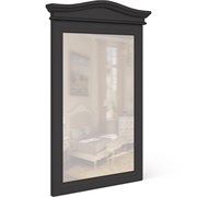 Зеркало прямоугольное(вертикальное) М106BL черное, Алетан
