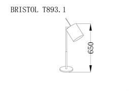 Настольная лампа Lucia Tucci BRISTOL T893.1