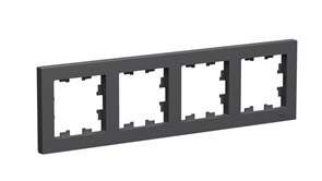 Базальт Рамка 4-ая, универсальная Systeme Electric AtlasDesign ATN001404