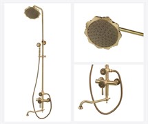 Душевая стойка WINDSOR&ROYAL 10120DF/1 бронза