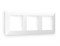 AF110103 Рамка ALFA Line (Белый глянец) 3-ая, AMBRELLA VOLT, AF110103 - фото 106420