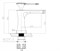 Смеситель для раковины YASMINA 800/B02 хром - фото 110033