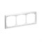 ARTGALLERY 3-постовая РАМКА, универсальная, БЕЛЫЙ Systeme Electric GAL000103 - фото 111679