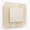 Выключатель одноклавишный (айвори матовый), Werkel, W1110062 - фото 113482