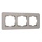 Рамка на 3 поста Elite (дымчатый, стекло), Werkel, W0032417 - фото 113699