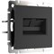 Розетка двойная Ethernet RJ-45 (черный матовый), Werkel, W1182208 - фото 114461