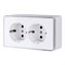 Розетка двойная с заземлением Gallant (белый), Werkel, W5072101 - фото 114566