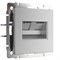 Розетка двойная Ethernet RJ-45 (серебряный), Werkel, W1181106 - фото 114621