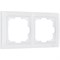 Рамка на 2 поста Snabb basic (белый), Werkel, W0022001 - фото 115101