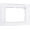 Рамка для двойной розетки Favorit (белый,стекло), Werkel, W0081101 - фото 115268
