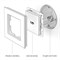 Розетка HDMI (белый), Werkel, W1186001 - фото 115505