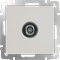ТВ розетка проходная  (слоновая кость) WL03-TV-2W-ivory - фото 16802 ТВ розетка проходная  (слоновая кость) WL03-TV-2W-ivory - фото 16802