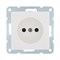 Розетка без з/к с защитными шторками LK80 LK STUDIO 843304