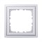 Рамка пластиковая 1-постовая серебро LK80 LK STUDIO 894103