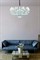Подвесная люстра Lucia Tucci Ashanti 1260.10 blue - фото 38221