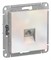 Жемчуг Розетка телефонная RJ11, механизм Systeme Electric AtlasDesign ATN000481 - фото 74678