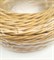 Ретро провод витой (50м) Песочное Золото Interior Wire Twist Магус ТМ ПВР-156-50м Ретро провод витой (50м) Песочное Золото Interior Wire Twist Магус ТМ ПВР-156-50м